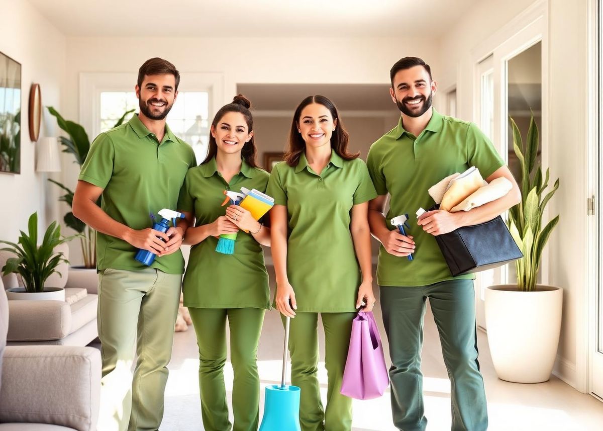 CaliPro Cleaning Solutions team