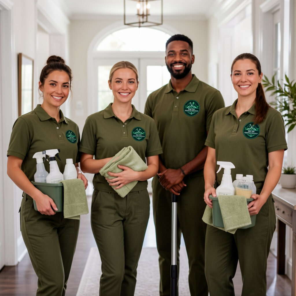 CaliPro cleaning team